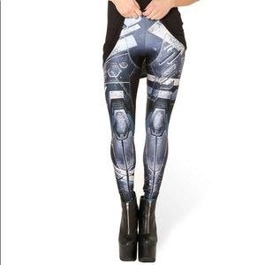 Robot Babe Leggings Halloween
